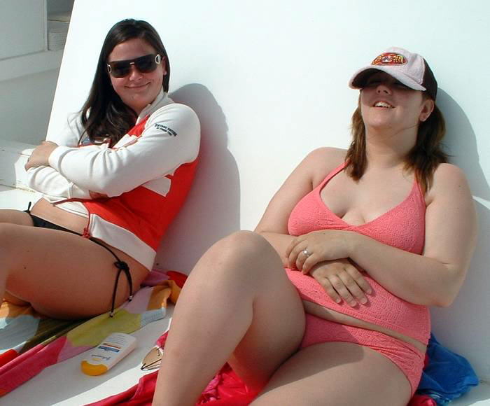 Chillin' on the boat
